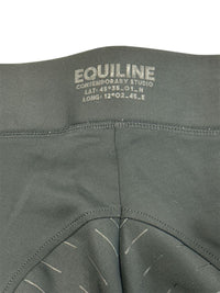Equiline Full Seat Riding Tights - Black /  Size Large