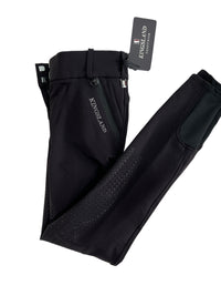 Kingsland Kadi Full Grip, High Rise Breeches, Black EU 32/US 2 NEW