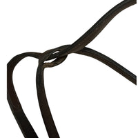 Fancy Raised Standing Martingale - Brown / Full Horse Size
