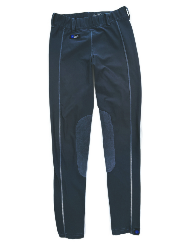 Irideon Women's Cadence Knee-Patch Pull on Breeches Grey / Size Medium