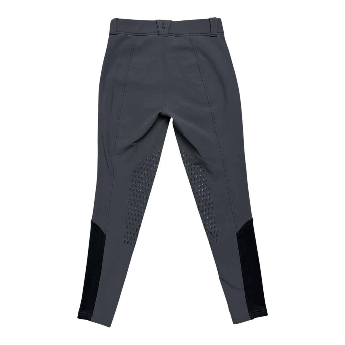 Kerrits Women's Three-Season Tailored Fleece Knee Grip Breeches - Grey /  Size Small
