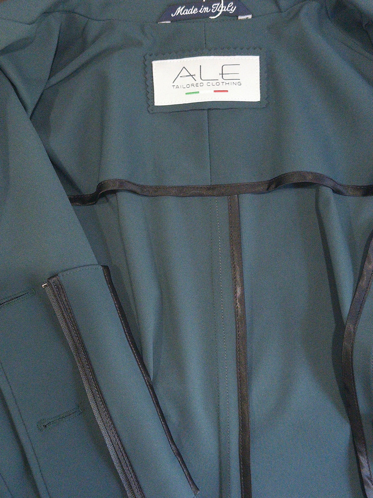 ALE Tailored Clothing by Alessandro Albanese Custom Show Coat - IT 38 / Green
