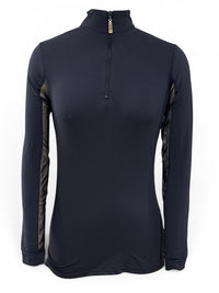EIS Cool Long Sleeve Sunshirt Navy Small