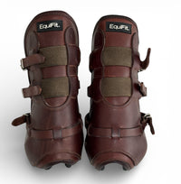 Equifit Luxe Front Boots Brown Leather - Size M/L