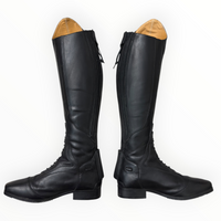 Mountain Horse Sovereign Field Boots - Black / Size 7 /Slim Calf / Reg Height