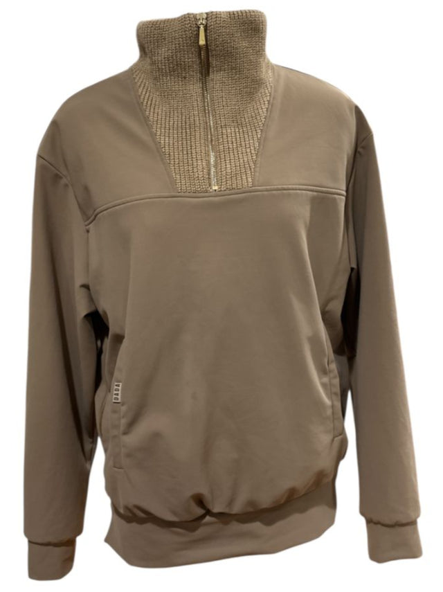 Dada Sport "Urvoso" Trucker Jacket - Mocha (Tan) Size Large