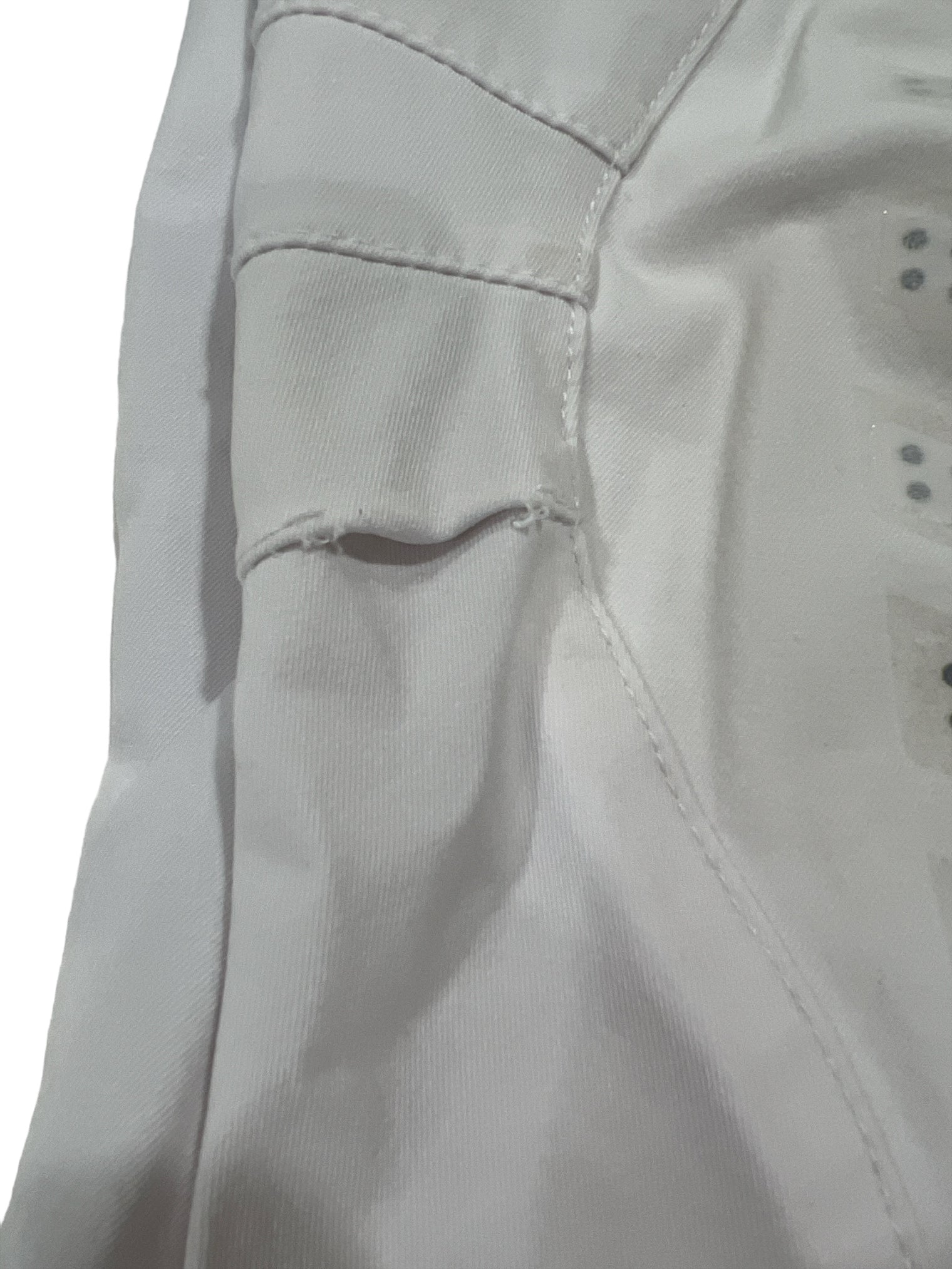 Animo Nerissa Woman's Knee Grip Breeches White  - Size US 30 (IT44)