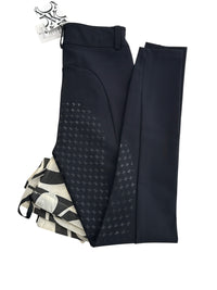 Yagya High-Rise Full Grip Compression Breeches - Black / Size Small   NEW