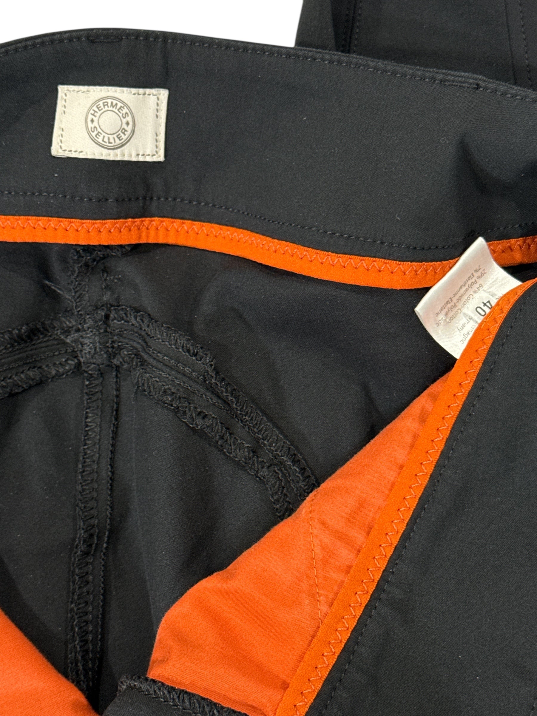 Hermes Jump Breeches - Black / Size 40 (US 30)