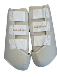 Back on Track Therapeutic Exercise Boots Hind Legs White - Size Large