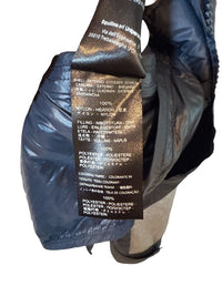 Equiline Men's Padded Jacket Navy and Grey Size Medium