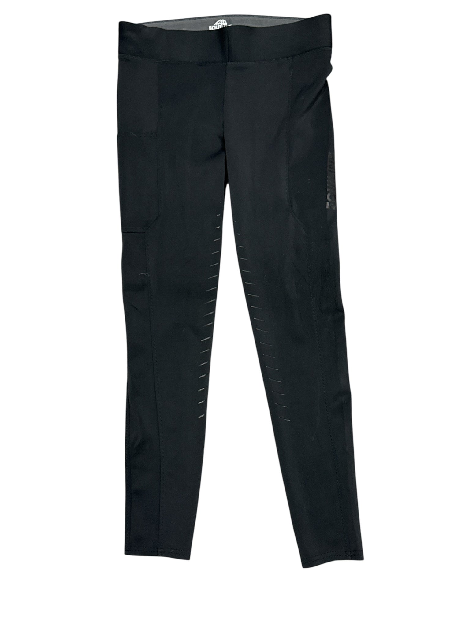 Equiline Full Seat Riding Tights - Black /  Size Large