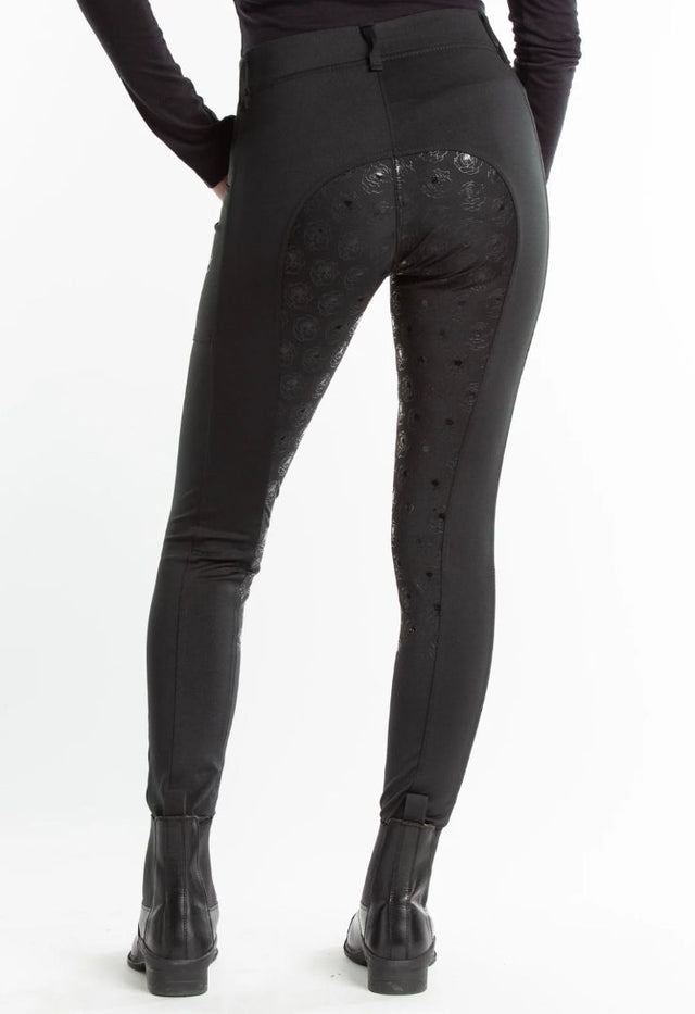 Hannah Childs Danielle Full Seat Riding Tight Pitch Black Medium New w/Tags