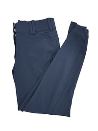 Ariat Tri Factor Grip Women's Knee Grip Breech -  Blue Nights / Size US 28