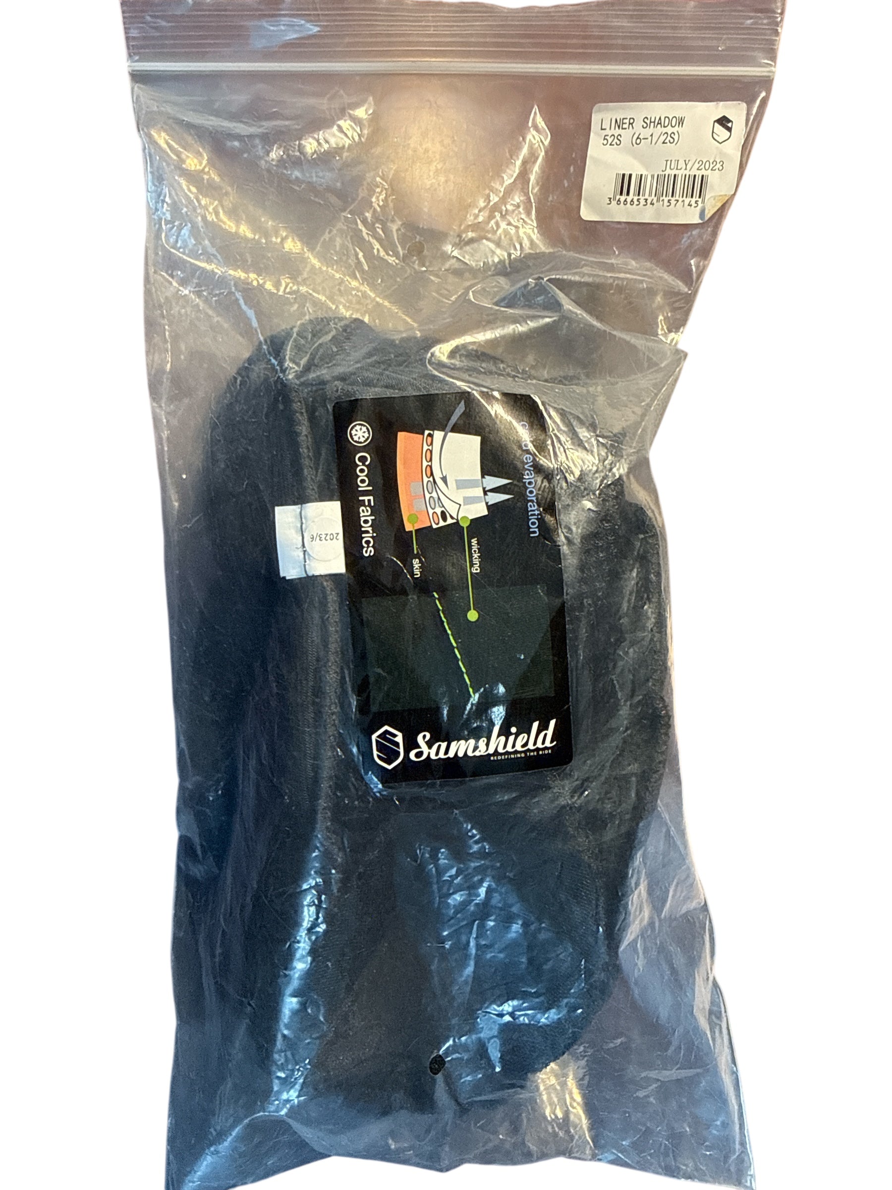 Samshield Shadowmatt 1.0 Helmet Liner Size 52S (6 1/2S) NEW