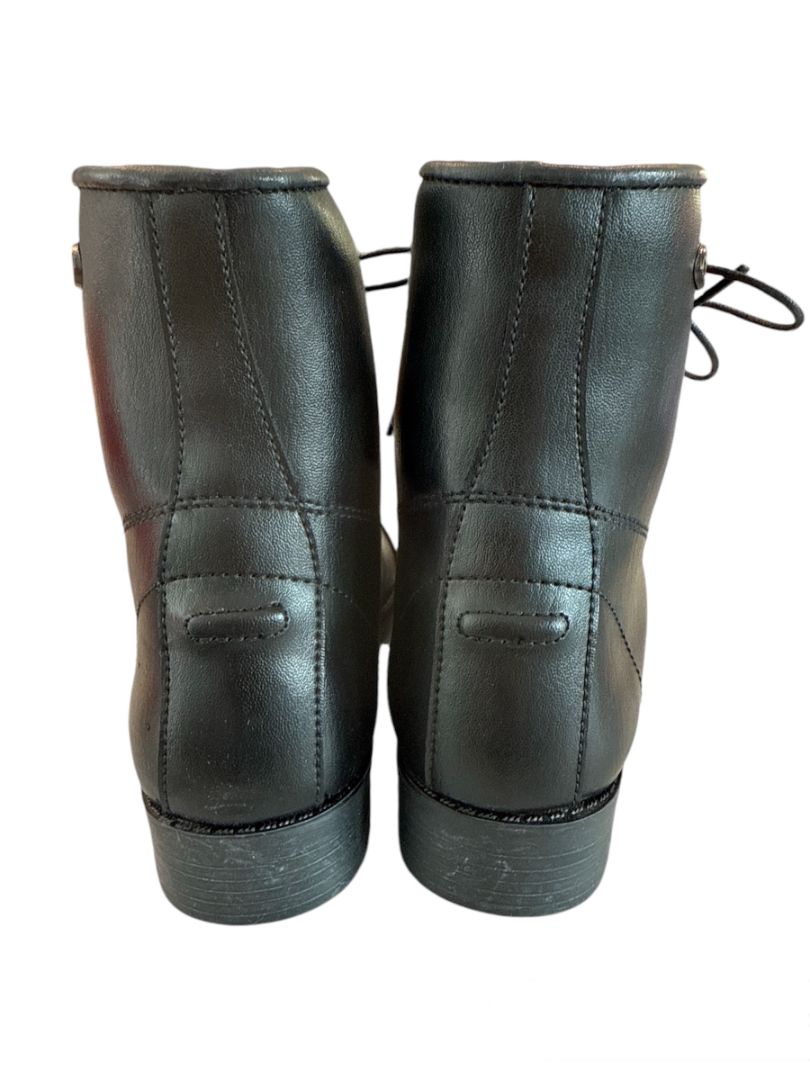 EquiStar All Weather Kid's Paddock Boots - Black / Size US 4 NEW