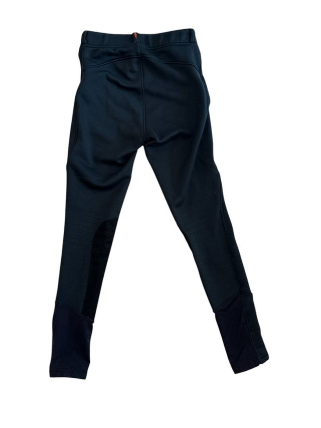 Kerrits Women's Knee Patch Winter Riding Tights - Black / Size Medium