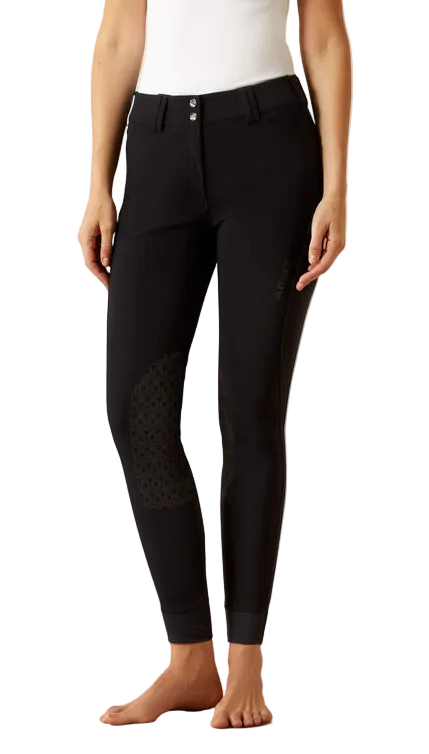 Ariat Tri Factor Grip Knee Patch Breech - Black / Size US 26 L