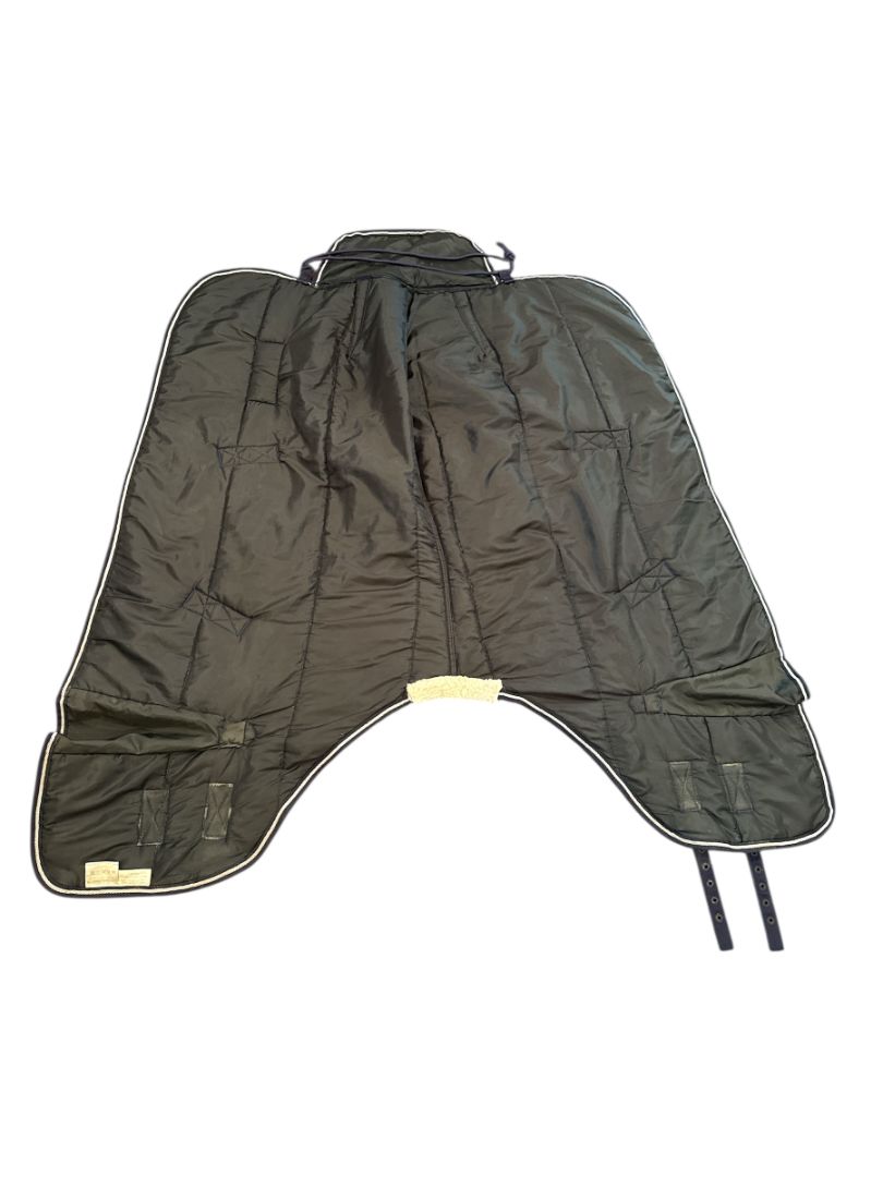 Saxon Channel Quilt Stable Standard Neck Blanket - Blue / Size 51"