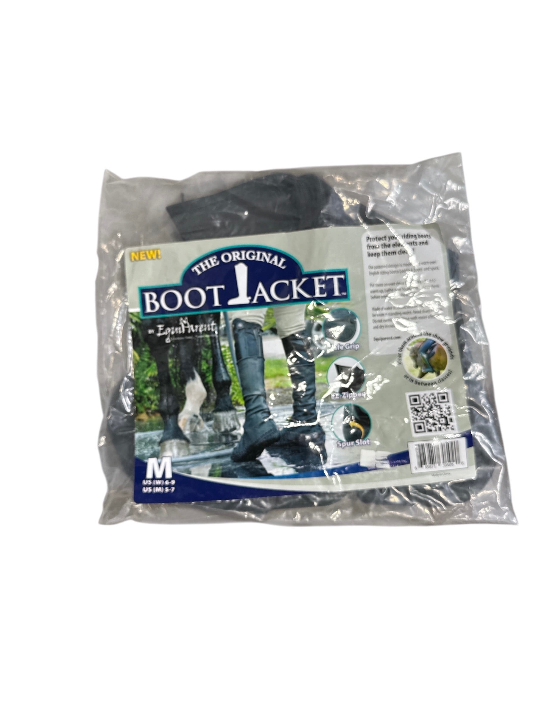 Equiparent Boot Jacket Tall / Show Boot Protector - Black / Medium  NEW