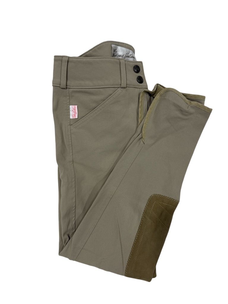 The Tailored Sportsman Youth Trophy Hunter Breeches -  Tan Knee Patch / Size 16 Regular (style #3960)