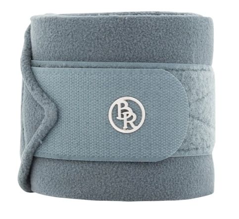 BR Equestrian Dila Fleece Bandages Polo Wraps - Dark Slate Grey  NEW