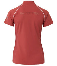 B Vertigo Adara Women's Training Short Sleeve Shirt - Mineral Red / Size 10 NEW