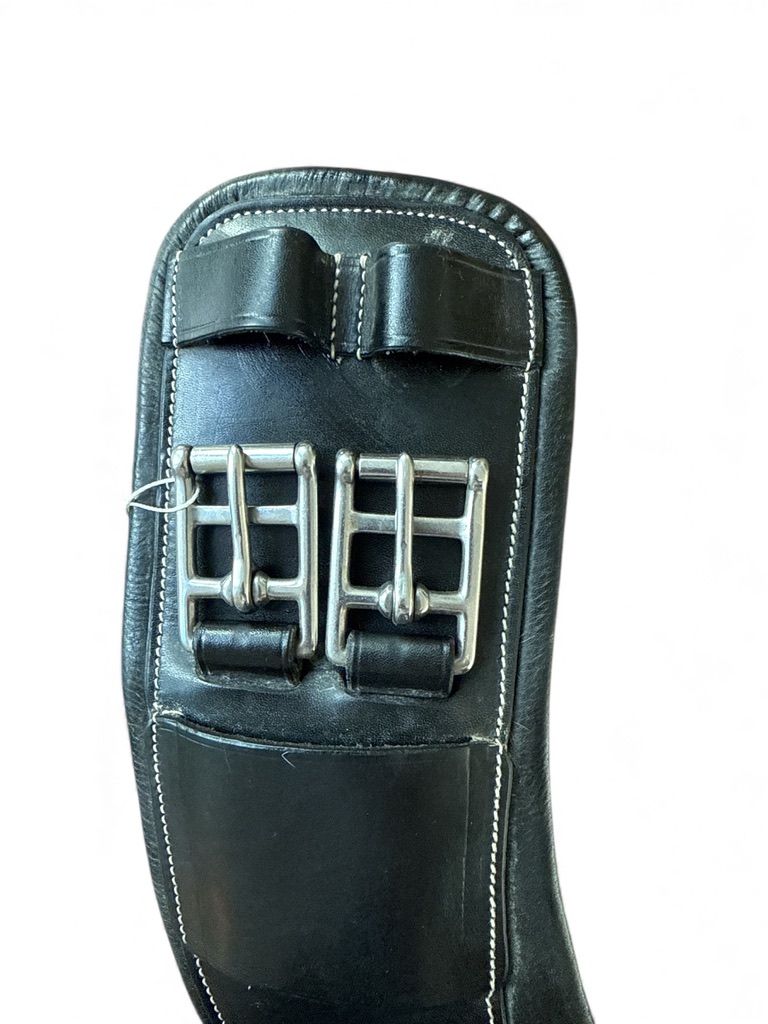 Nunn Finer Leather Dressage Girth - Black / Size 26"