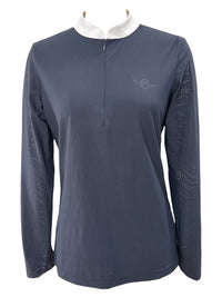 Samshield Women's Louison Air Long Sleeve Shirt  - Navy / Size XL