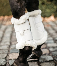 Kentucky Horseware Air Brushing Boots - White /  Large NEW