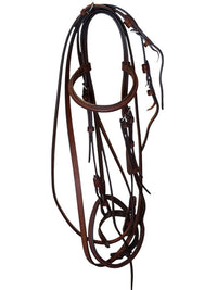 English Leather Bridle Full Size (Unbranded) Brown