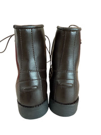 EquiStar All Weather Kid's Paddock Boots -  Brown / US Size 13 NEW