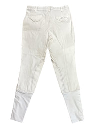 Alessandro Albanese Women's Athens Knee Patch Breeches - White See Measurements for Size