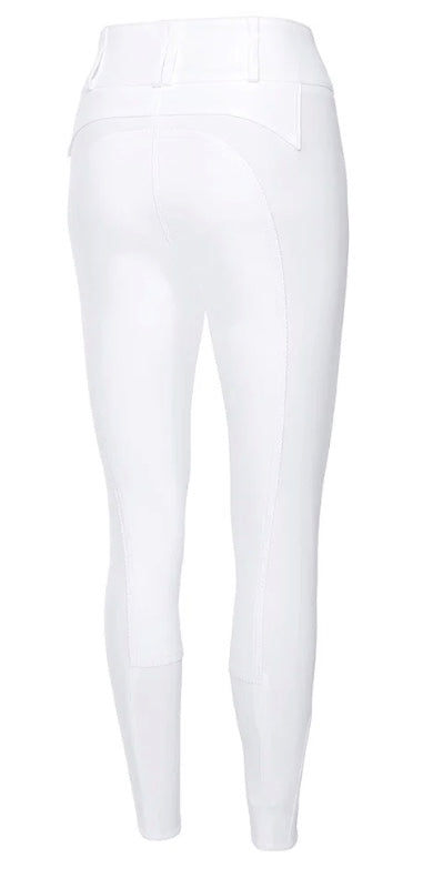 Pikeur Candela II Full Seat White Breeches Size 38 (US 26) - NEW