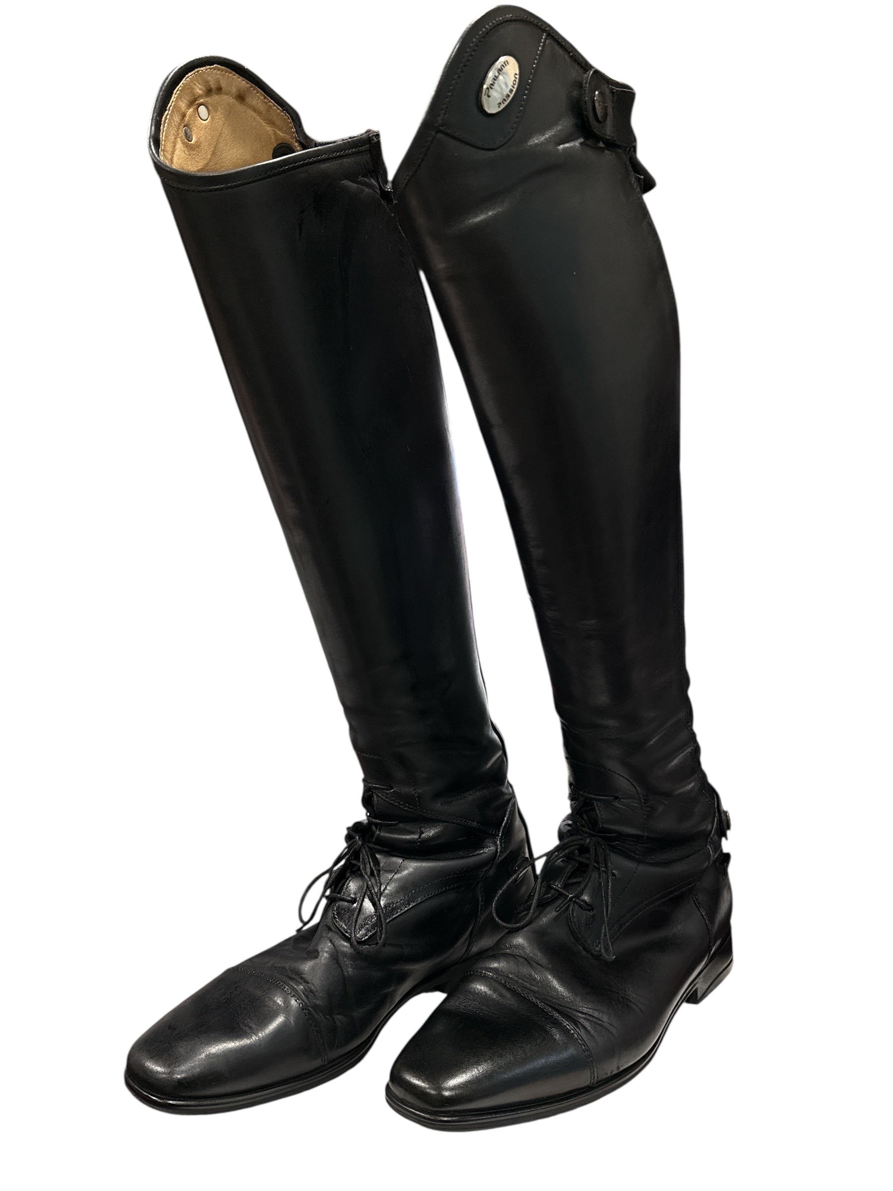 Parlanti Woman's Tall Miami Field Boots Black Size 41 MH +