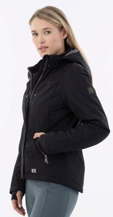 BR Equestrian Women's Daniele Meteorite Blue Winter Jacket Size XXL NEW