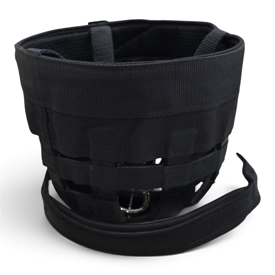 Best Friend Deluxe Grazing Muzzle with Leather Crown in Draft size (item BF06L) New