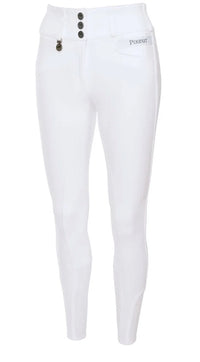 Pikeur Candela II Full Seat White Breeches Size 38 (US 26) - NEW