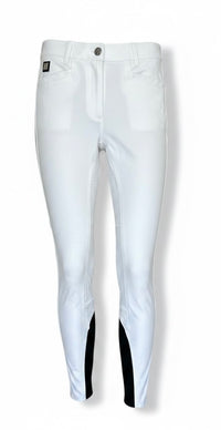 Equiline Ash Full Grip Breeches White / Size IT 42 (US 28)