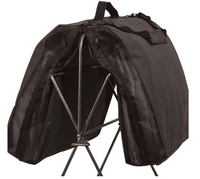 Dura-Tech Breathable English Saddle Pad Cover / Carrier Black