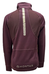 Montar Angela Soft-shell Lasercut Jacket - Plum / Size Medium NEW