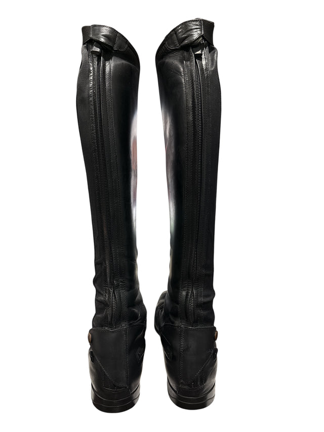 Parlanti Woman's Tall Miami Field Boots Black Size 41 MH +