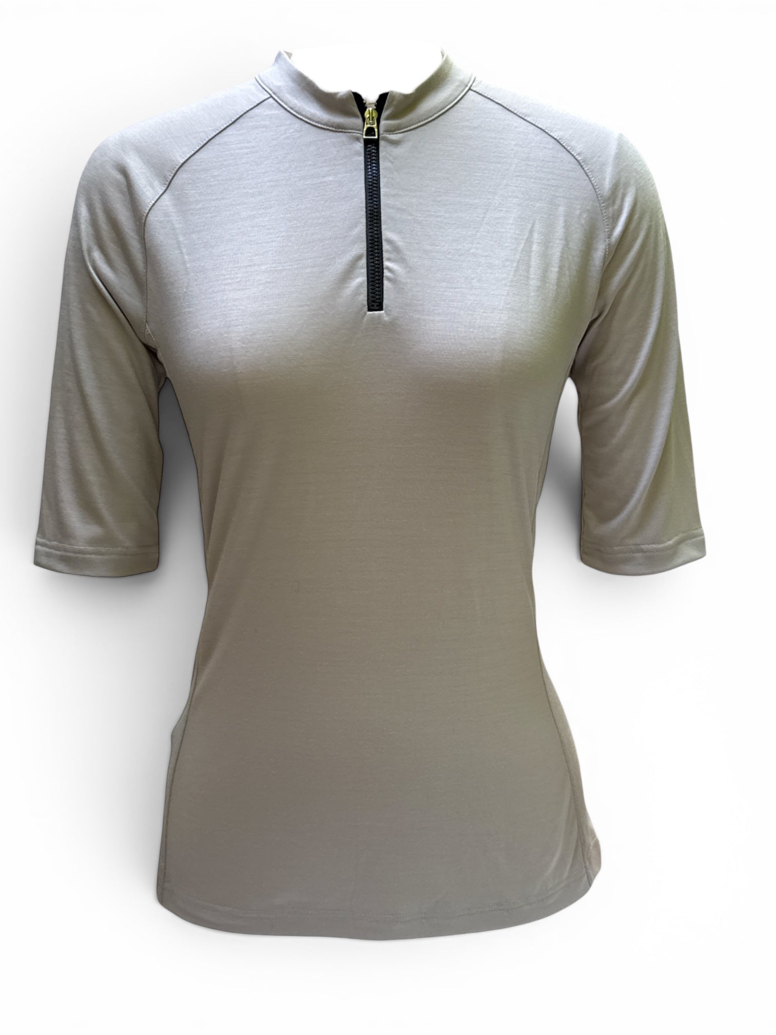 Hermes Fit Femme Training Shirt - Gris Carriere / Size Small   NEW