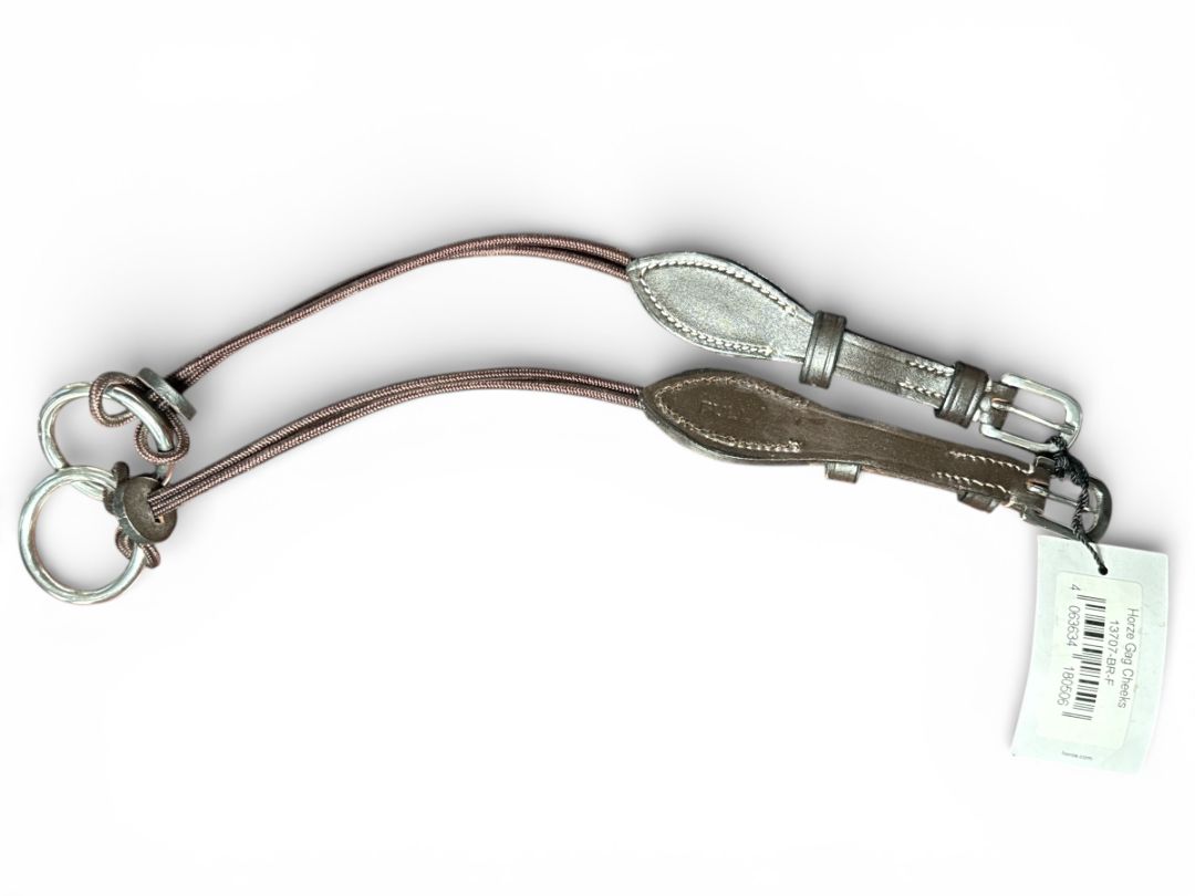 Horze Gag Cheeks Brown Full Size NEW