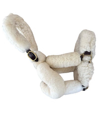 Shearling and Leather Premium Shipping Halter Horse Size - brand unknown