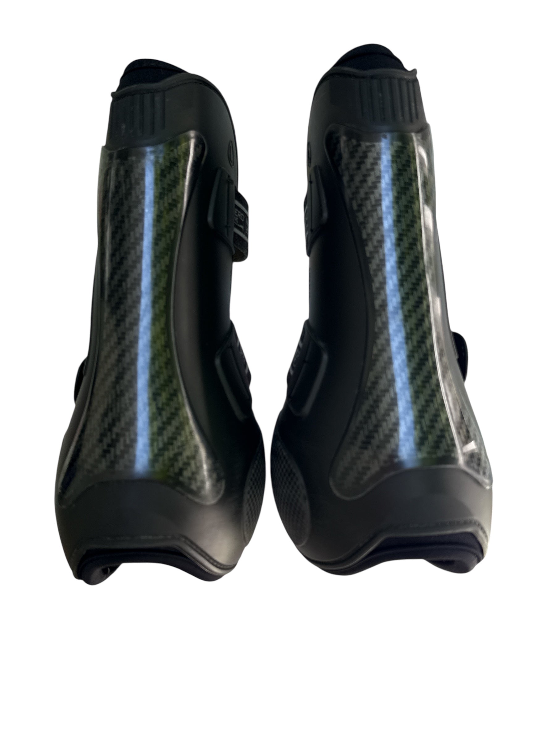 Veredus Open Front Carbon Gel Boots - Black / Size Large