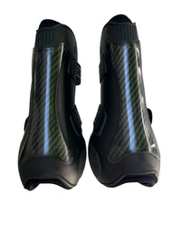 Veredus Open Front Carbon Gel Boots - Black / Size Large