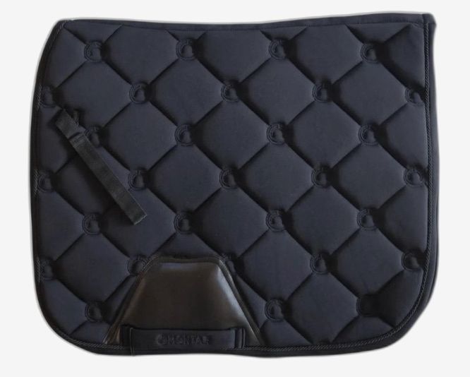 Montar Flow Dressage Saddle Pad Black, Cob Size NEW
