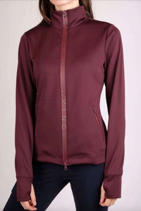 Montar Jordyn Full Zip Softshell Jacket Plum / Size XS - NEW