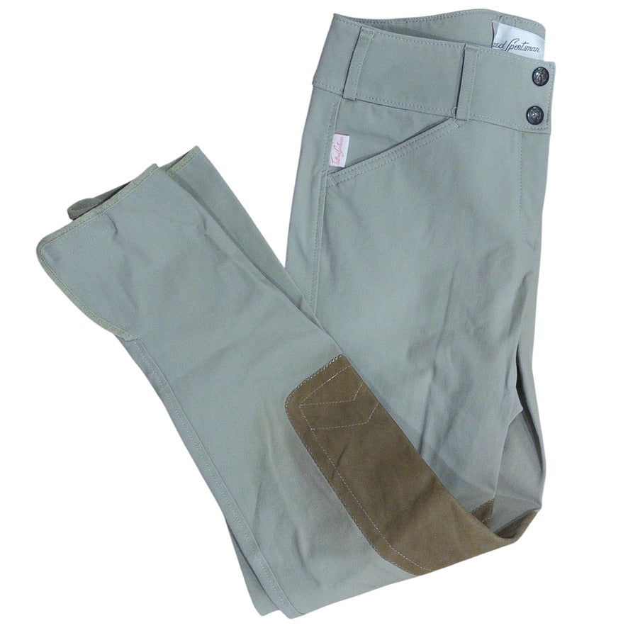 The Tailored Sportman Trophy Hunter Tan Knee Patch Breech US26